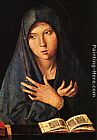 Annunciation Canvas Paintings - Virgin of the Annunciation